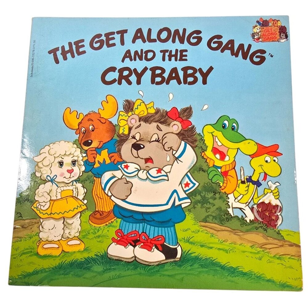The Get Along Gang and the Crybaby 1984 Vintage Kids Book Paperback Scholastic